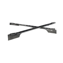 Load image into Gallery viewer, 2015-2023 Ford Mustang Carbon Fiber Side Skirt Rocker Replacement (Pair)