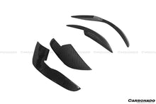 Load image into Gallery viewer, 2015-2017 Audi RS7 BS Style Carbon Fiber Front Bumper Canards - Carbonado Aero