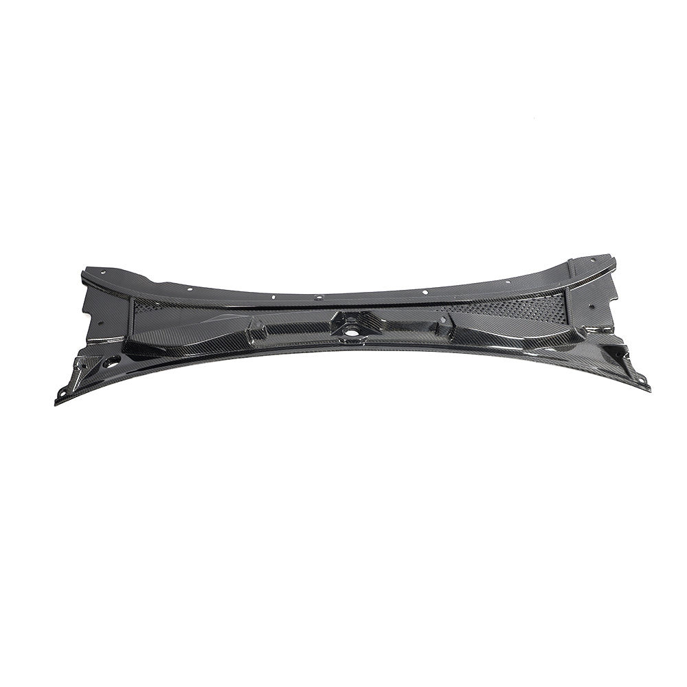 2016-2025 Chevy Camaro ZL1 SS RS LT Front Windshield Cowl Gloss Carbon Fiber