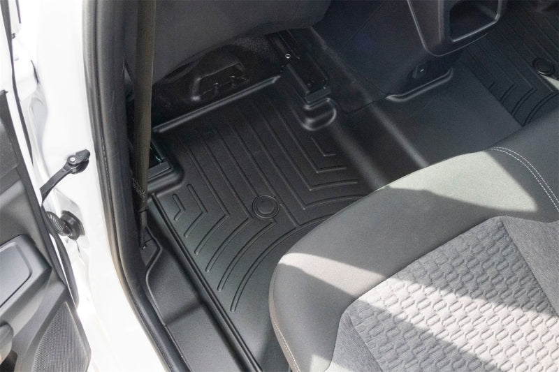 WeatherTech 24-25 Ford Ranger 3rd Row Rear FloorLiner for Vinyl Floors - Black