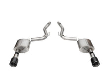 Load image into Gallery viewer, Corsa 2024 Ford Mustang GT Coupe 3in Sport Axle-Back Exhaust - 4.5in Carbon Fiber Tips