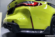 Load image into Gallery viewer, 2021-UP BMW M4 G82/G83 MP Style Carbon Fiber Qual Rear Lip with Caps - Carbonado Aero