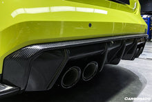 Load image into Gallery viewer, 2021-UP BMW M4 G82/G83 MP Style Carbon Fiber Qual Rear Lip with Caps - Carbonado Aero