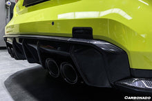 Load image into Gallery viewer, 2021-UP BMW M4 G82/G83 MP Style Carbon Fiber Qual Rear Lip with Caps - Carbonado Aero