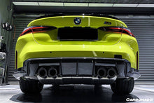 Load image into Gallery viewer, 2021-UP BMW M4 G82/G83 MP Style Carbon Fiber Qual Rear Lip with Caps - Carbonado Aero