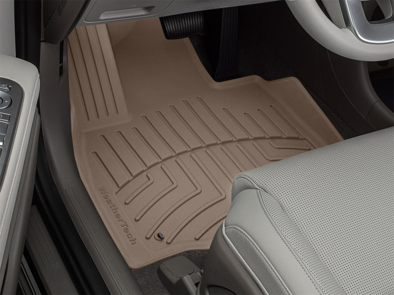 WeatherTech 2026 Hyundai Palisade 1st Row Front FloorLiner HP - Tan