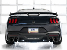 Load image into Gallery viewer, AWE 2024 Ford Mustang Dark Horse S650 RWD SwitchPath Cat-Back Exhaust w/ Quad Chrome Silver Tips