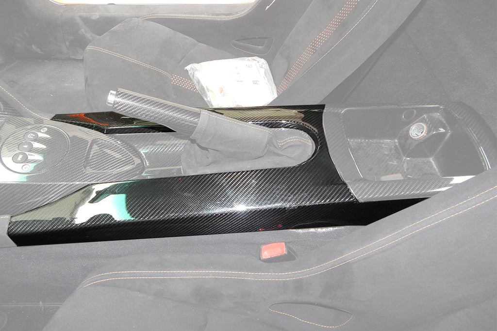 2004-2014 Lamborghini Gallardo Center Gear Shift Console Board - DarwinPRO Aerodynamics