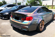 Load image into Gallery viewer, 2014-2020 BMW F82/F83 M4 DE Style Carbon Fiber Rear Caps - Carbonado