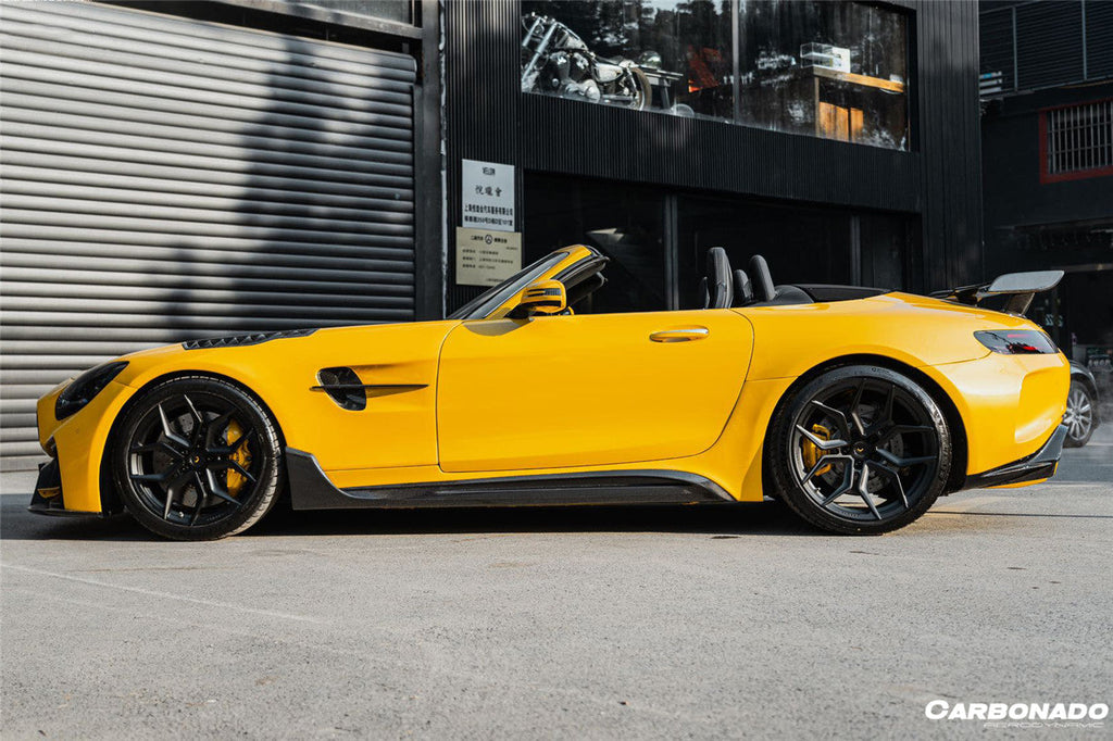 2015-2021 Mercedes Benz AMG GT & GTS & GTC & GTR BK Style Partial Carbon Fiber Front Fender - Carbonado