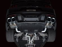 Load image into Gallery viewer, AWE 2024 Ford Mustang Dark Horse S650 RWD SwitchPath Cat-Back Exhaust w/ Quad Chrome Silver Tips