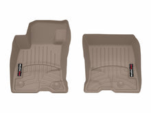 Load image into Gallery viewer, WeatherTech 21-26 Lincoln Corsair 1st Row Front FloorLiner - Tan