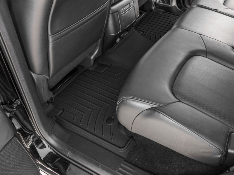 WeatherTech 19-24 Infiniti QX80 2nd Row Rear FloorLiner HP - Black