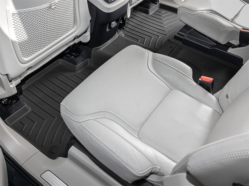 WeatherTech 2020 Volvo XC90 2nd row Rear FloorLiner HP - Black
