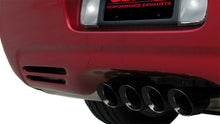 Load image into Gallery viewer, Corsa 97-04 Chevrolet Corvette (C5) 2.5in Sport Cat-Back Exhaust - 3.5in Black Tigershark Tips