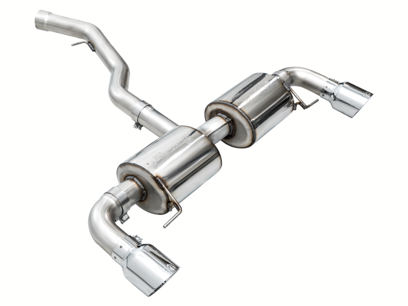 AWE Tuning 19-23 BMW 330i / 21-23 BMW 430i Base G2X Touring Axle-Back Exhaust - Chrome Silver