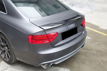 Load image into Gallery viewer, 2009-2015 Audi A5 Coupe RT Style Carbon Fiber Trunk Spoiler - Carbonado