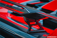 Load image into Gallery viewer, 2015-2025 Lamborghini Huracan LP610  LP580  Evo  Tecnica MD Style Carbon Fiber Trunk Spoiler with Base