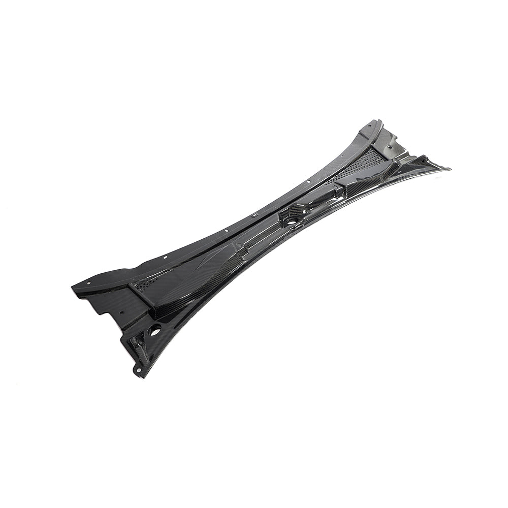 2016-2025 Chevy Camaro ZL1 SS RS LT Front Windshield Cowl Gloss Carbon Fiber