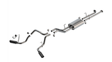 Load image into Gallery viewer, Borla 07-21 Toyota Tundra Cat-Back Touring SS Catback Exhaust w/ Black Chrome Tips