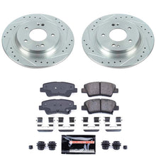 Load image into Gallery viewer, Power Stop 22-23 Hyundai Kona AWD Rear Z23 Evolution Brake Kit