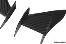Load image into Gallery viewer, 2018-2022 BMW 8 Series G14 Convertible/G15 Coupe/G16 4DR-Gran Coupe 840/850 IMP Style Carbon Fiber Front Bumper Canards - Carbonado Aero