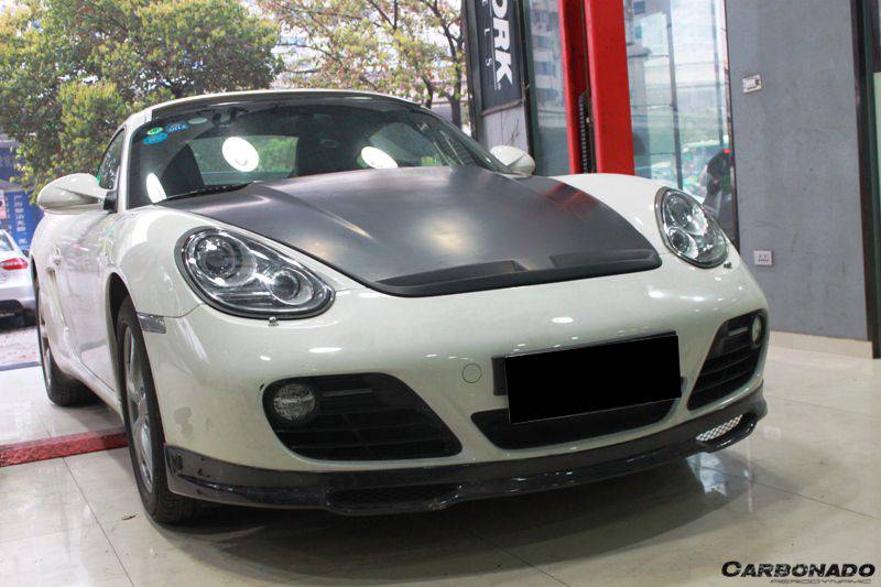 2005-2012 Porsche 987 Cayman/Boxster and 997 Carrera TA Style Hood - Carbonado Aero