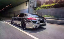 Load image into Gallery viewer, 2014-2016 Porsche Panamera 970.2 WD Style Rear Bumper with Exhaust Tip