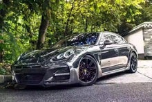Load image into Gallery viewer, 2013-2016 Porsche Panamera 970.2 WD Style Front Bumper With LED Lights - Carbonado
