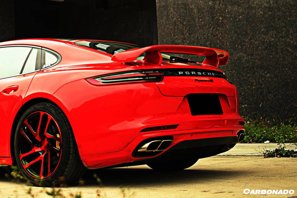 2017-2023 Porsche Panamera 971 4S/4/GTS/Turbo TA Style Trunk Spoiler - Carbonado Aero