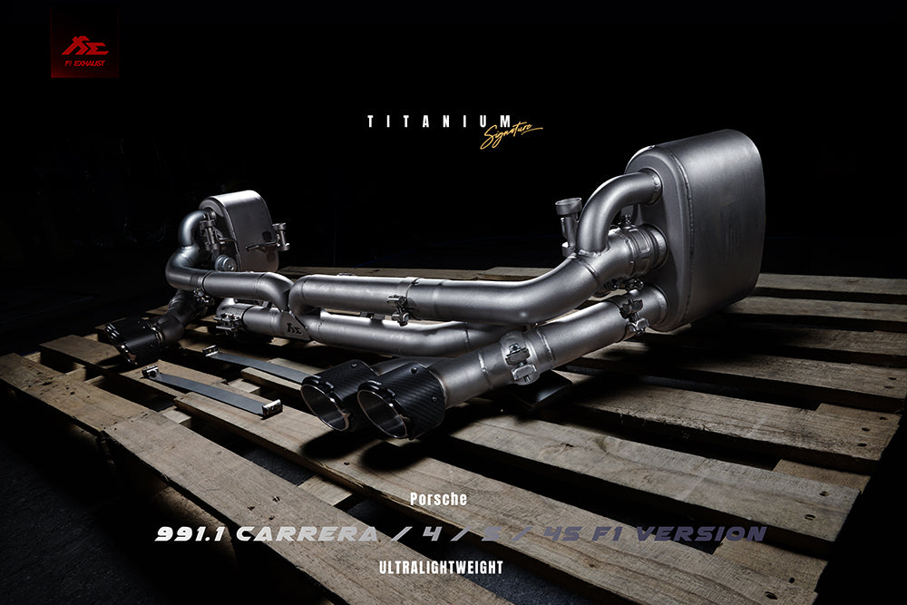 Valvetronic Exhaust System for Porsche 991.1 Carrera/S | F1 Version | 2011-2015