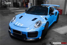 Load image into Gallery viewer, 2013-2019 Porsche 911 991 Turbo S GT2RS Style Partial Carbon Fiber Front Bumper and Fender - DarwinPRO Aerodynamics