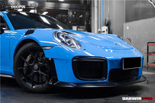 Load image into Gallery viewer, 2013-2019 Porsche 911 991 Turbo S GT2RS Style Partial Carbon Fiber Front Bumper and Fender - DarwinPRO Aerodynamics