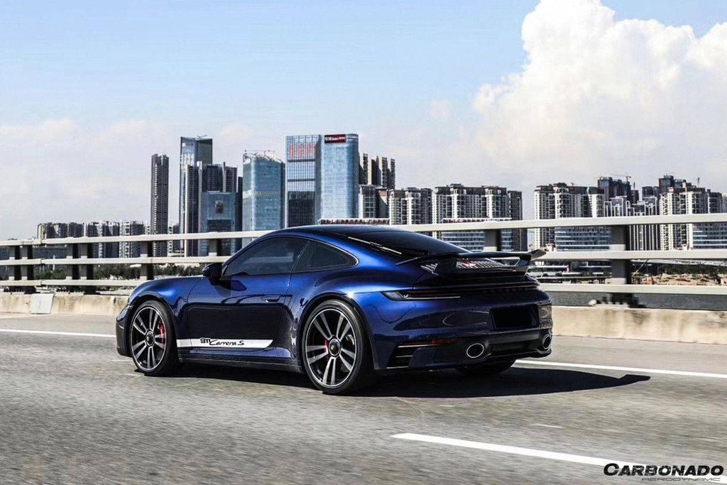 2019-2023 Porsche 911 992 Carrera & S & 4 & 4S SD Style Trunk Spoiler Wing - Carbonado
