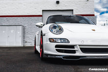 Load image into Gallery viewer, 2005-2008 Porsche 911 997.1 Carrera S EM Style Carbon Fiber Front Lip - Carbonado