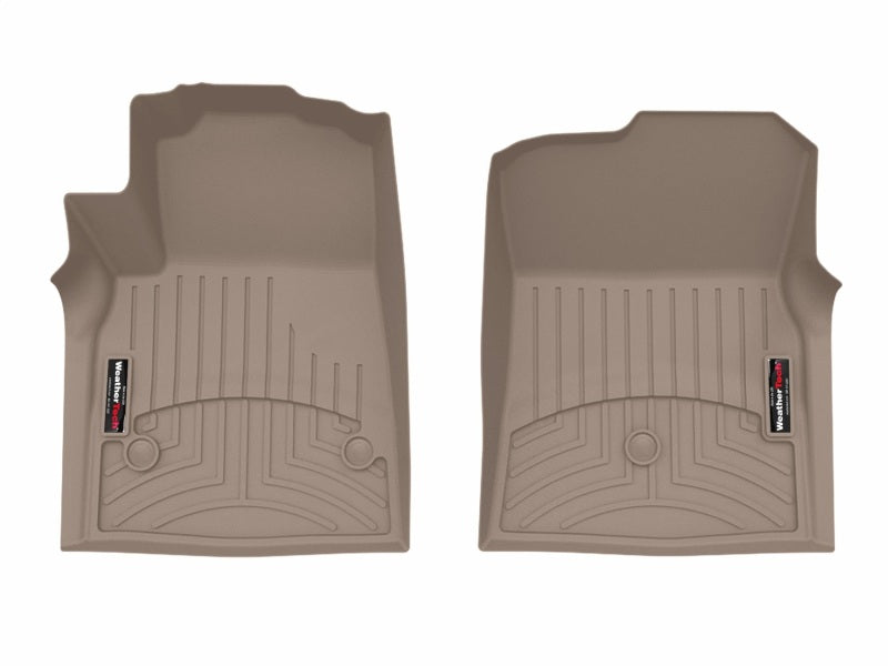 WeatherTech 25-26 Cadillac Escalade IQ 1st Row Front FloorLiner - Tan
