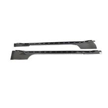 Load image into Gallery viewer, 2015-2023 Ford Mustang Carbon Fiber Side Skirt Rocker Replacement (Pair)