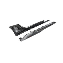 Load image into Gallery viewer, 2017-2025 Chevy Camaro ZL1 OEM Side Skirt Rocker 1pc Gloss Carbon Fiber (PAIR)