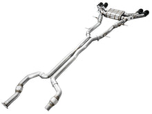 Load image into Gallery viewer, AWE Tuning 2021+ Cadillac CT4-V Blackwing SwitchPath Exhaust - Diamond Black Tips