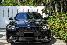 Load image into Gallery viewer, 2011-2016 BMW F10 5 Series M-Tech MP Style Carbon Fiber Front Lip - Carbonado Aero