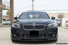 Load image into Gallery viewer, 2011-2016 BMW F10 5 Series M-Tech MP Style Carbon Fiber Front Lip - Carbonado Aero