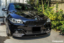 Load image into Gallery viewer, 2011-2016 BMW F10 5 Series M-Tech MP Style Carbon Fiber Front Lip - Carbonado Aero