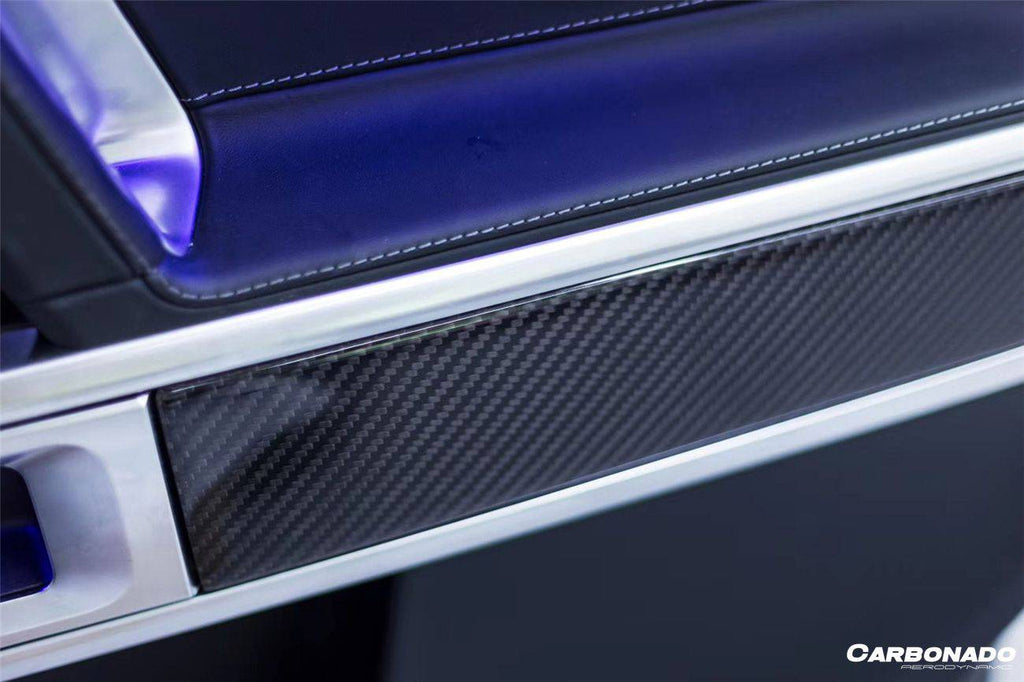 2019-2022 Mercedes Benz W464 G550/G63AMG G-Class Dry Carbon Fiber Door Patch Replacement - Carbonado Aero