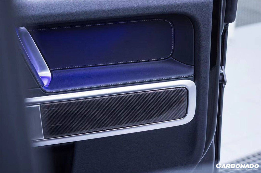 2019-2022 Mercedes Benz W464 G550 & G63AMG G-Class Dry Carbon Fiber Door Patch Replacement - Carbonado