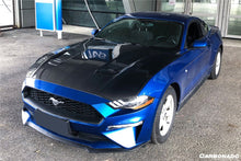 Load image into Gallery viewer, 2018-2023 Ford Mustang OEM Style Carbon Fiber Hood - Carbonado Aero