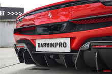 Load image into Gallery viewer, DarwinPRO 2022-2025 Ferrari 296 GTB &amp; GTS Type F171 iMP Style Carbon Fiber Rear Diffuser With Undertray