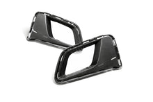 Load image into Gallery viewer, 2017-2023 CAMARO ZL1 1LE CARBON FIBER FRONT BUMPER AIR DUCT BEZELS (PAIR)