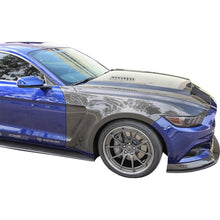 Load image into Gallery viewer, 2015-2017 Mustang GT350 Style Carbon Fiber Front Fenders (Pair)