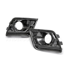 Load image into Gallery viewer, 2014-2015 CHEVY CAMARO Z28 STYLE CARBON FIBER AIR DUCT BEZELS (PAIR)