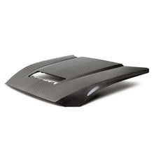 Load image into Gallery viewer, 2024 + Ford Mustang Type-OE Double Sided Carbon Fiber Hood